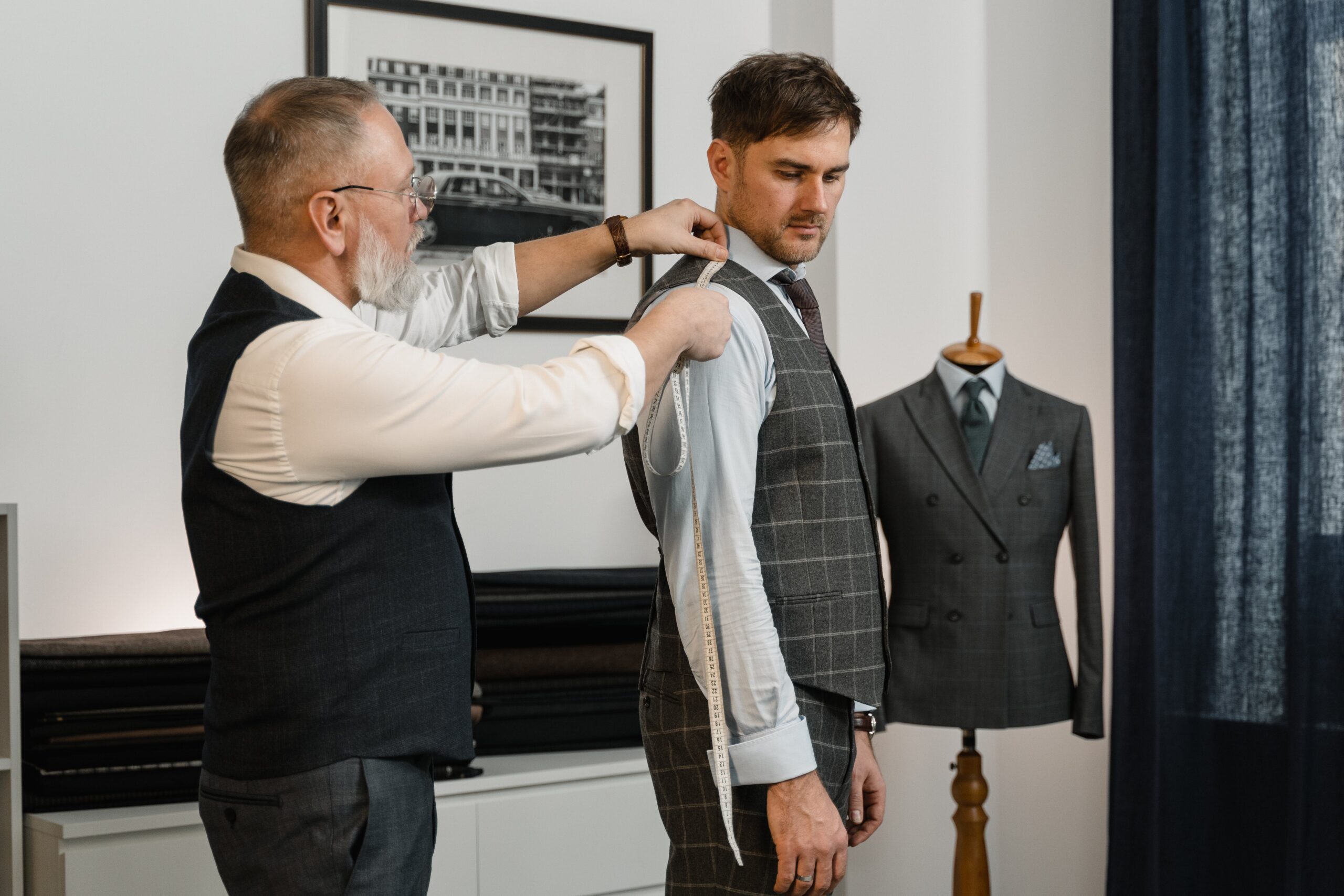 tailleur de costume en laine